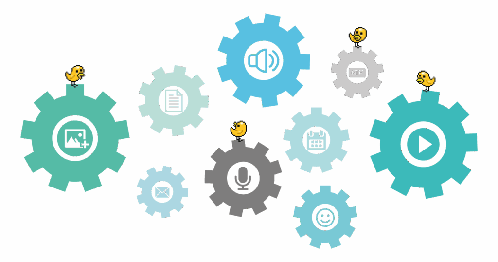 Les différentes fonctionnalités du RCS
