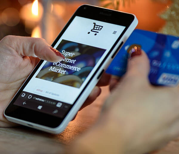 e-commerce sur mobile