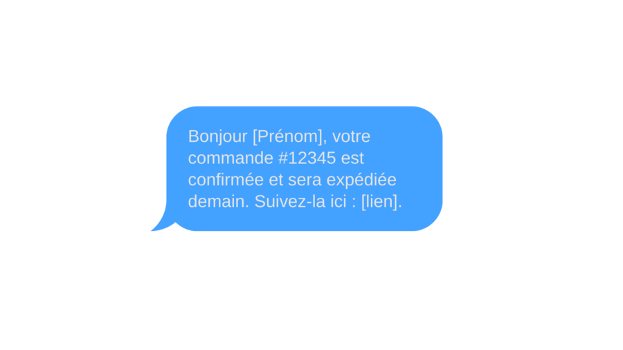 SMS confirmation de RDV