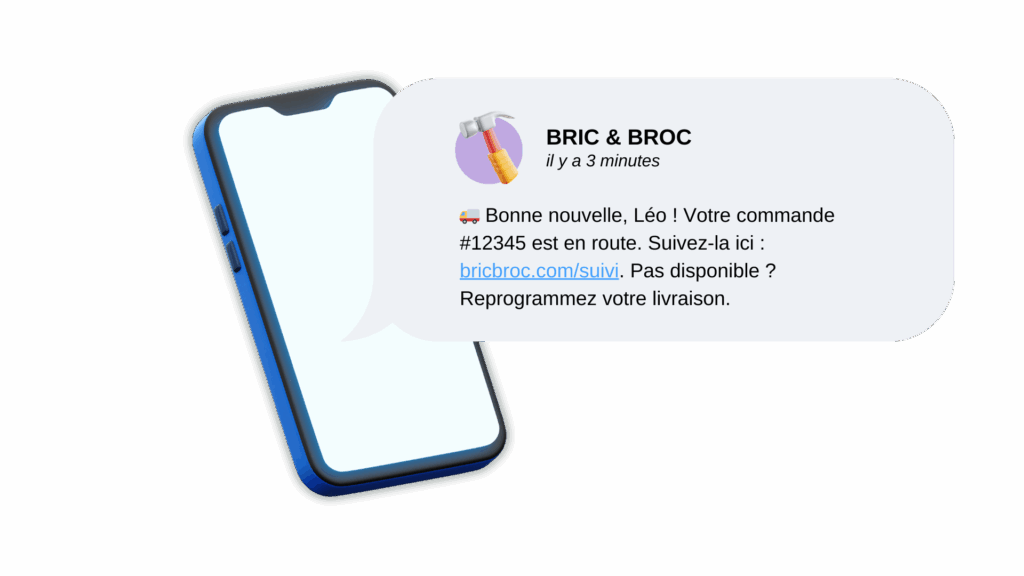 Notification de livraison