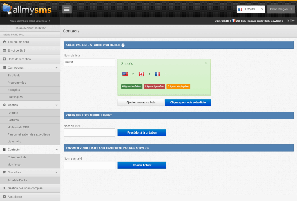 Importez tous vos fichiers