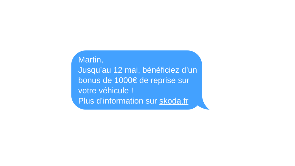 Sms promotionnel