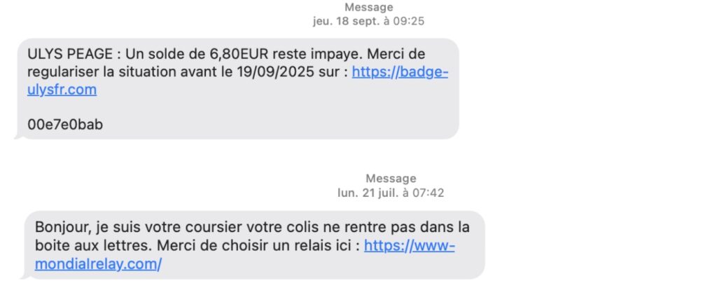 Sms marketing smishing