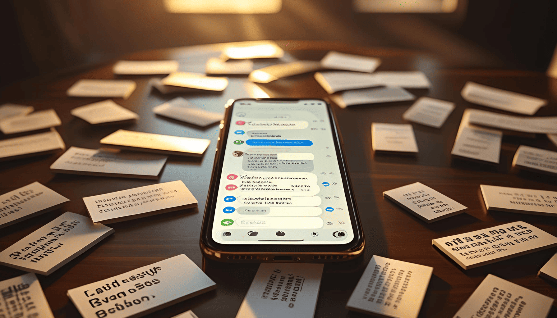 vignette message de promo