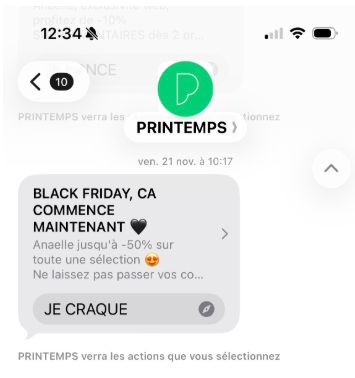 Campagne Black Friday