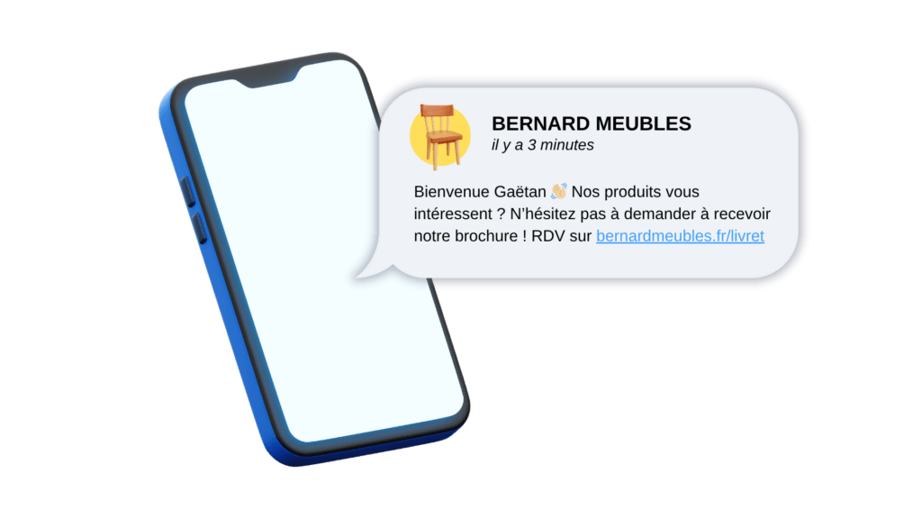 sms bienvenue