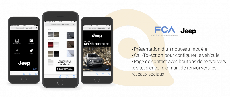Cas client Jeep