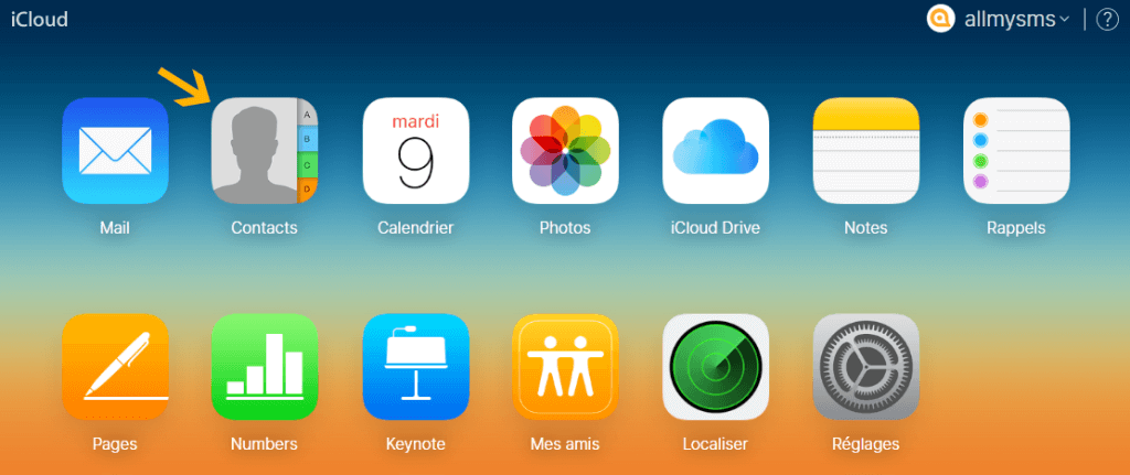 Contacts iCloud